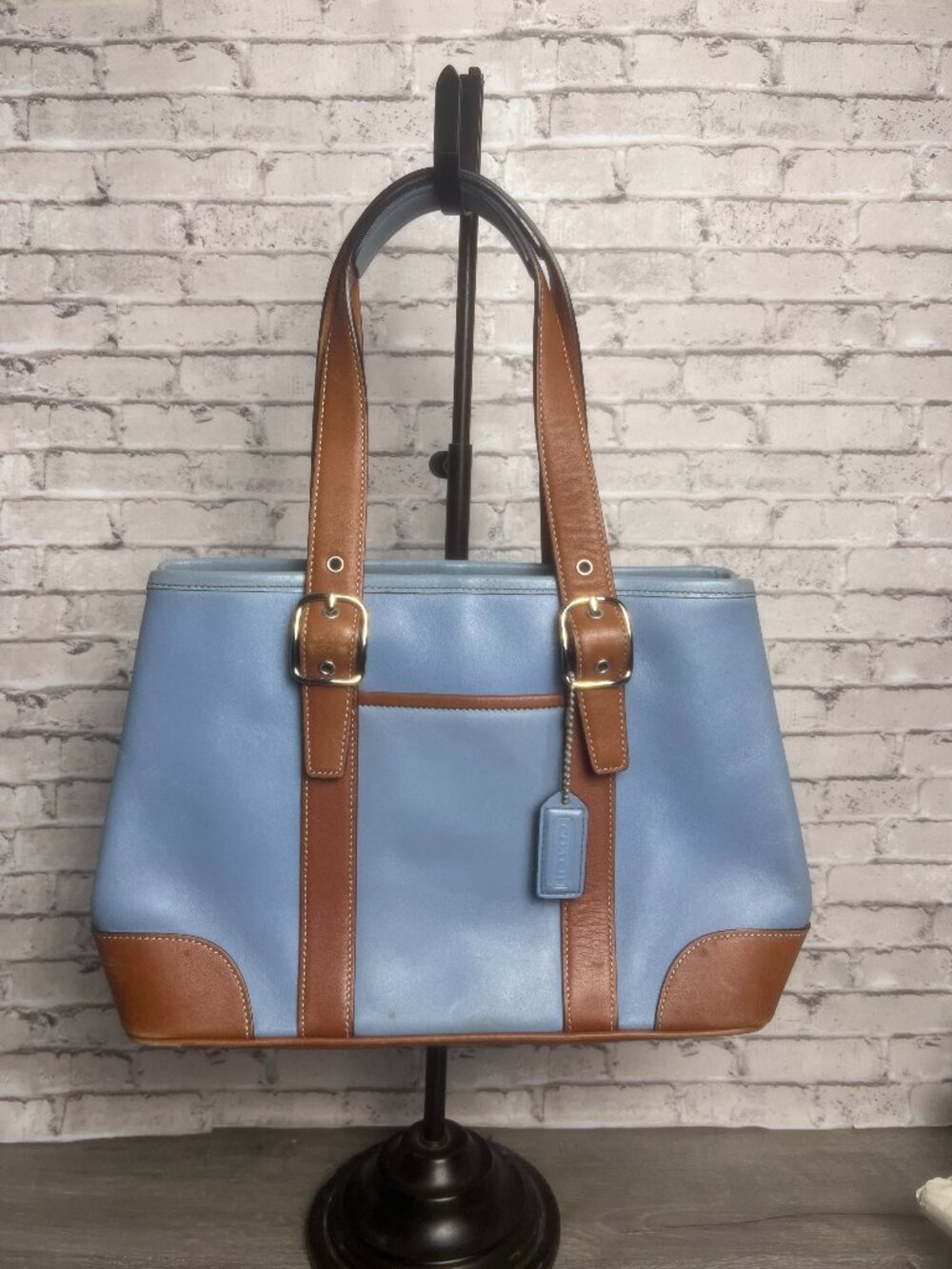 Vintage Coach #7588 Hampton Carryall Shoulder Bag